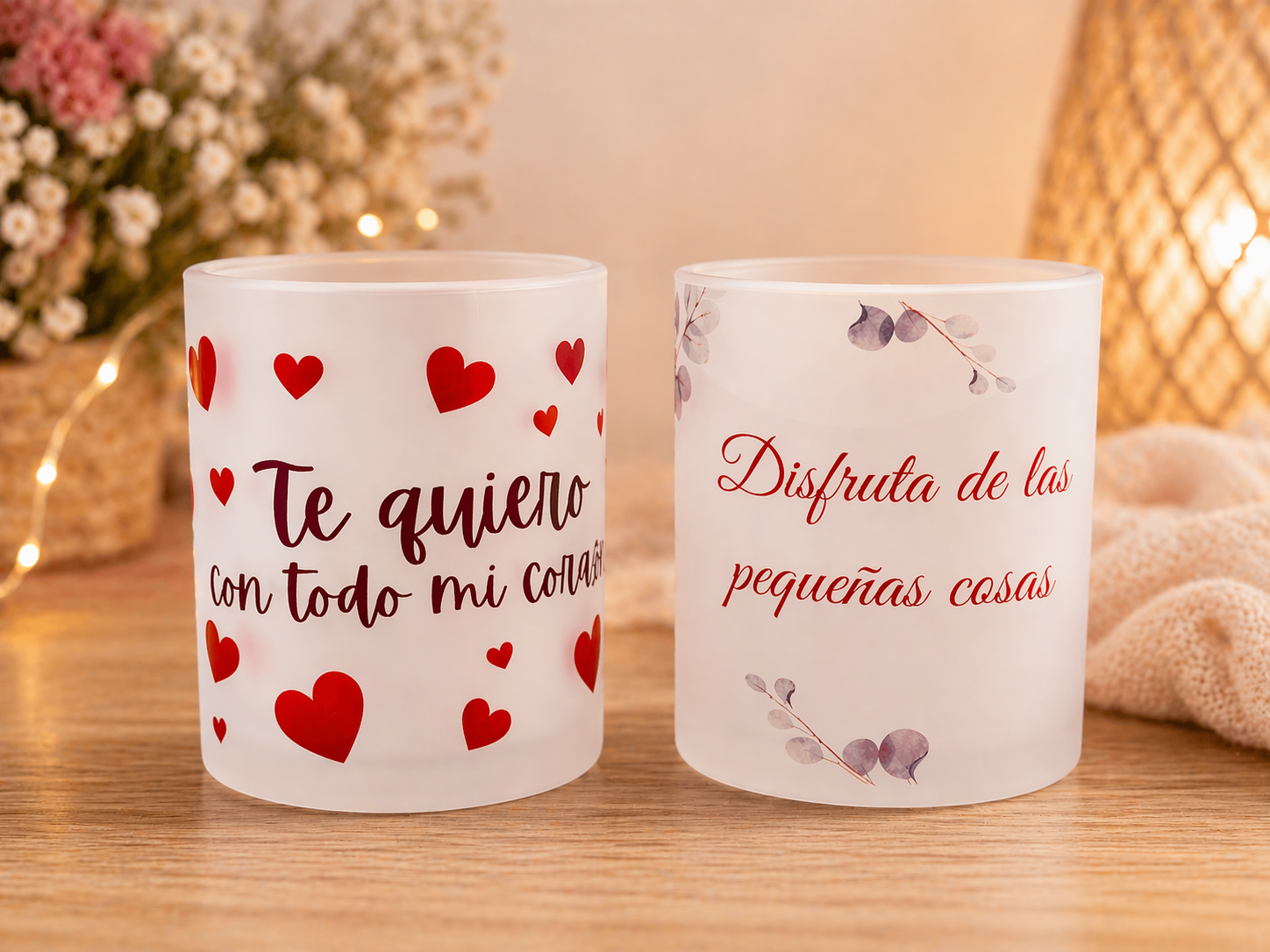 Tazas de cristal